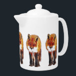 maculez la théière, pot de café de renard, cadeau<br><div class="desc">maculez la théière,  pot de café de renard,  cadeau de renard</div>