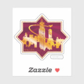 MACUSA™ grafische kaart Sticker (Vel)