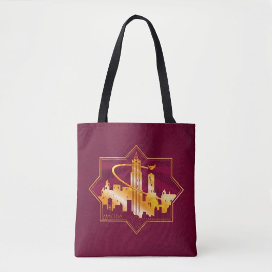 MACUSA™ grafische kaart Tote Bag (Voorkant)