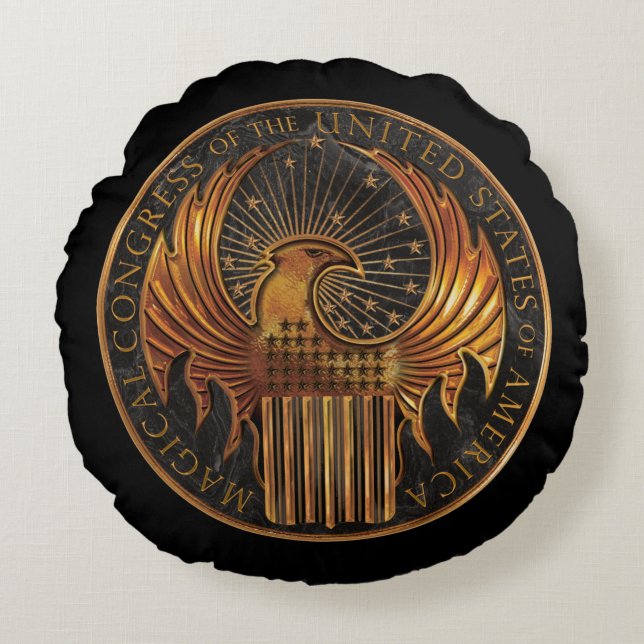 MACUSA™ Medallion Rond Kussen (Voorkant)