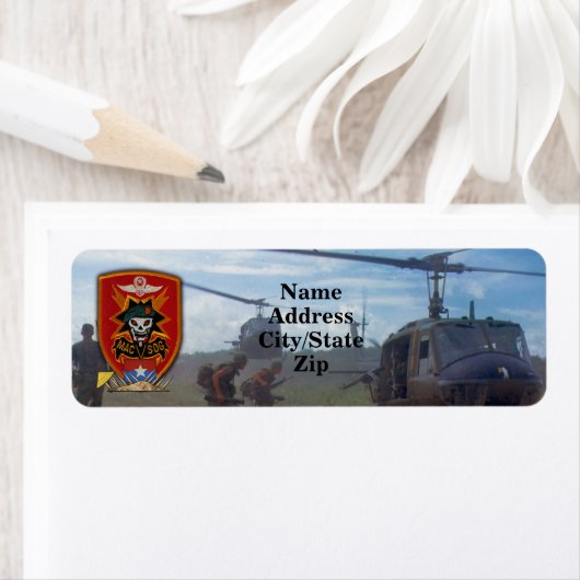 MACVSOG SOG Vietnam Nam war patch Etiket (Insitu)