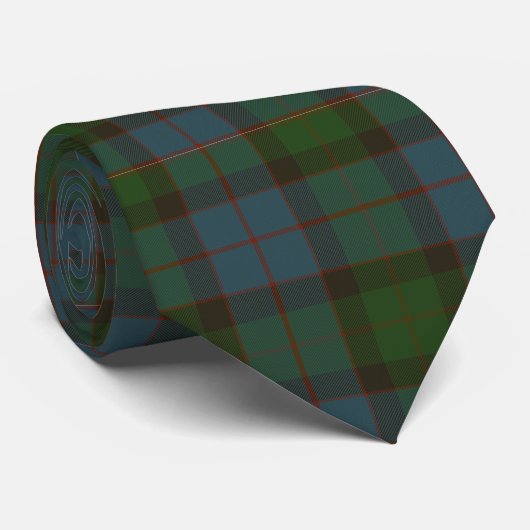MacWilliam Clan Tartan Stropdas (Opgerold)