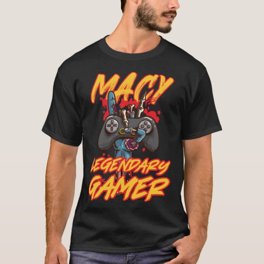 Macy Legendary Gamer T-shirt (Voorkant)