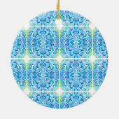 Macy Mosaic Christmas Ornament (Achterkant)
