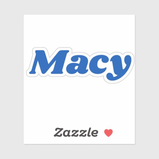 Macy Sticker (Vel)