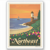 Macy's Flower Show | noordoosten Sticker (Voorkant)