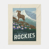 Macy's Flower Show | Rockies Fleece Deken (Voorkant)