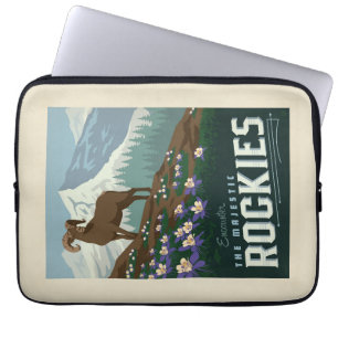 Macy's Flower Show   Rockies Laptop Sleeve