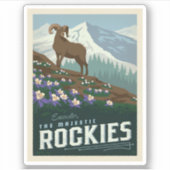 Macy's Flower Show | Rockies Sticker (Voorkant)