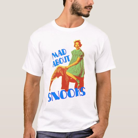 Mad About Snooks aanpasbaar T-shirt (Voorkant)