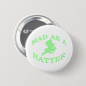 Mad als katter ronde button 5,7 cm (Voorkant /achterkant)