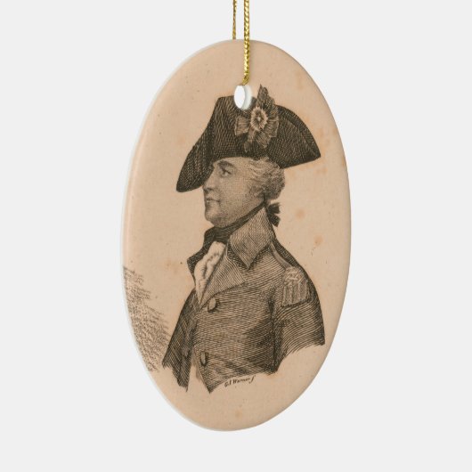 Mad Anthony Wayne Keramisch Ornament (Rechts)