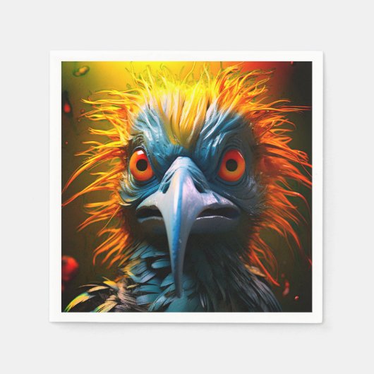 Mad Bird Servet (Voorkant)