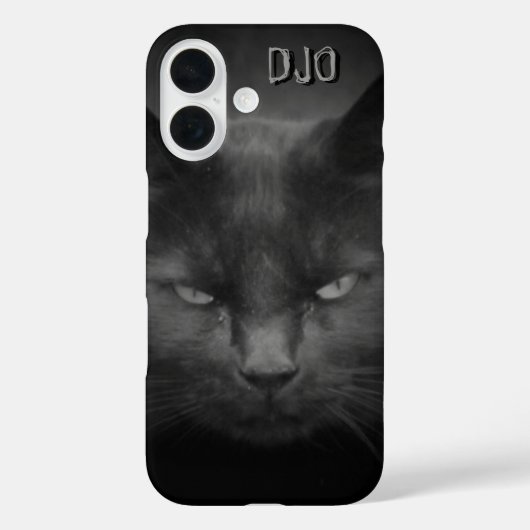 Mad Black Cat Case-Mate iPhone Case (Achterkant)