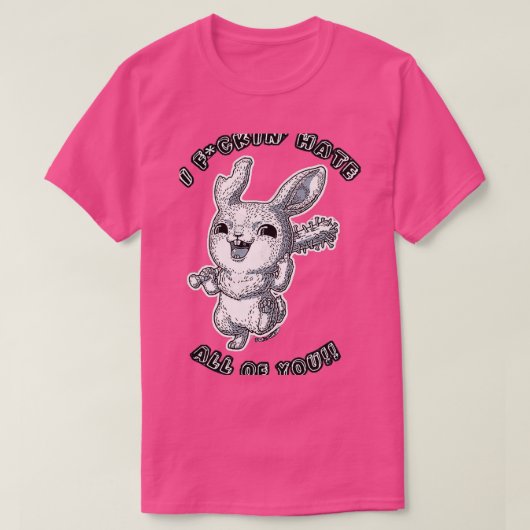Mad Bunny T-shirt (Design voorkant)