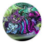 Mad Cat Keramische Knop (Voorkant)