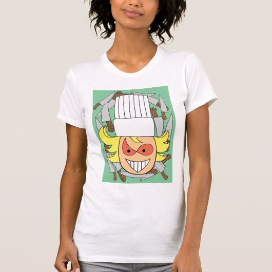 Mad Chef Womens T-Shirt (Voorkant)