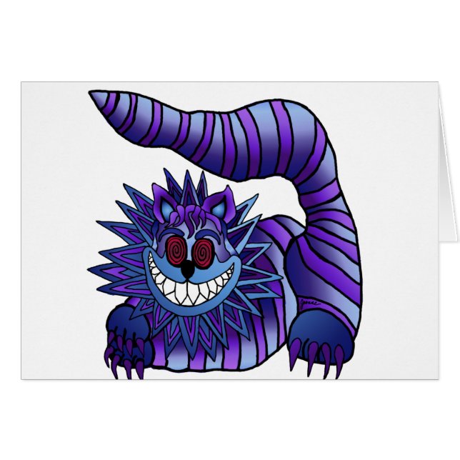 Mad Cheshire Cat (Voorkant Horizontaal)