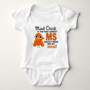 Mad Chick 2 Mam Multiple Sclerosis MS Romper