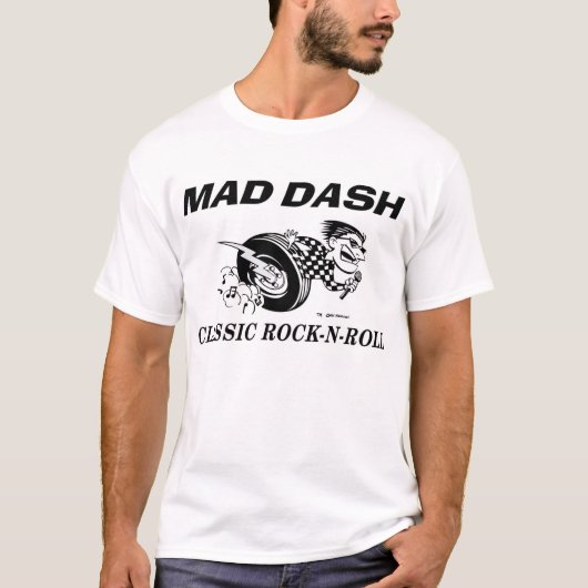 Mad Dash - Classic Rock-n-Roll T-shirt (Voorkant)