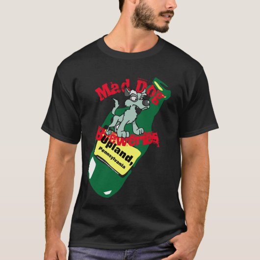 Mad Dog Breweries T-Shirt (Voorkant)