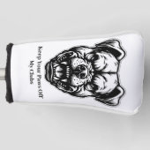   Mad Dog Fun-Loving Golfer Golfheadcover (Voorkant)
