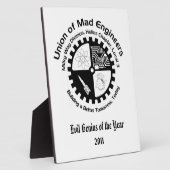 Mad Engineers Plaque Fotoplaat (Zijkant)