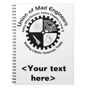 Mad Engineers Spiral Notebook Notitieboek