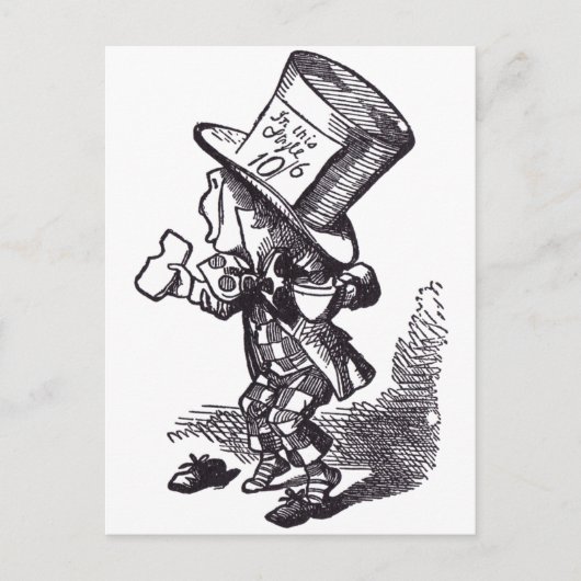 Mad Hatter 2 Briefkaart (Voorkant)