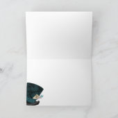 Mad Hatter Alice in Wonderland Bedankkaart (Binnen)