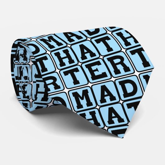 Mad Hatter, Alice in Wonderland Karakter Stropdas (Opgerold)