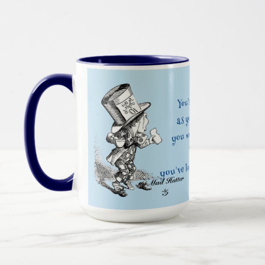 Mad Hatter Alice in Wonderland Muchier Muchness Mok (Links)