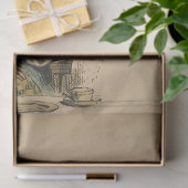 Mad Hatter Alice in Wonderland ontkoppeling Tissuepapier (Geschenk)