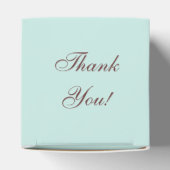 Mad Hatter Baby shower Dank je Bedankdoosjes (Bovenkant)