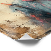 Mad Hatter: betoverende excentriciteit Perfect Poster (Hoek)