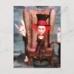 Mad Hatter Briefkaart