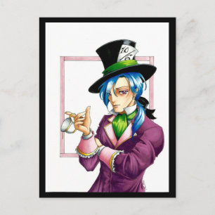Mad Hatter Briefkaart