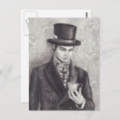 Mad Hatter - Carte postale (Devant / Derrière)