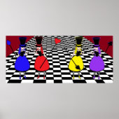 Mad Hatter-dames in Waiting Poster (Voorkant)