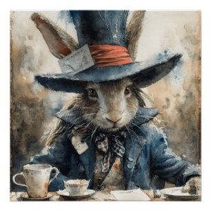 Mad Hatter: Excentrieke betovering Perfect Poster