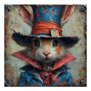 Mad Hatter: Fantastische Pet avonturen Perfect Poster