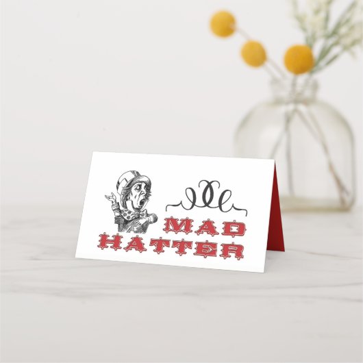  Mad Hatter Illustratie (Voorkant)