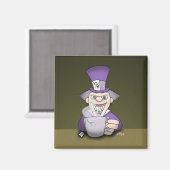 Mad Hatter Magnet Magneet (Voorkant / Achterkant)