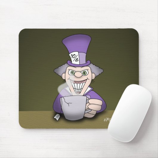 Mad Hatter Mousepad Muismat (Met muis)