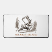 Mad Hatter naar de redding Wonderland-bestemming Bureaumat (Voorkant)
