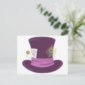 Mad Hatter Pet Briefkaart (Staand voorkant)