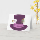 Mad Hatter Pet Kaart (Gele Bloem)