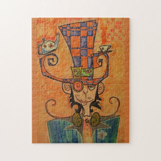 Mad Hatter Portrait Legpuzzel (Verticaal)