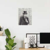 Mad Hatter Poster Mad Hatter Art Wonderland Art (Bureau à domicile)