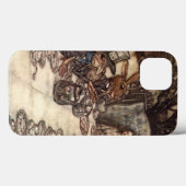 Mad Hatter Tea Party Arthur Rackham Case-Mate iPhone Case (Achterkant (horizontaal))
